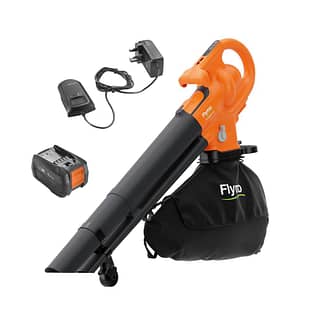 Flymo EasiBlowVac 18v with 4ah Battery & charger