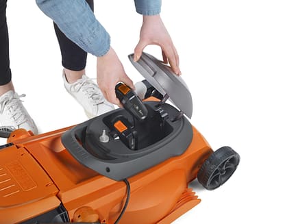 Flymo EasiStore 340R Electric Rotary Lawnmower 36V inc 2ah battery - Image 2