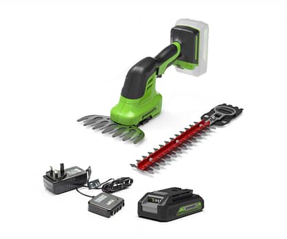Greenworks 24V Cordless Shrub Shear (1 x 2AH battery & Charger)