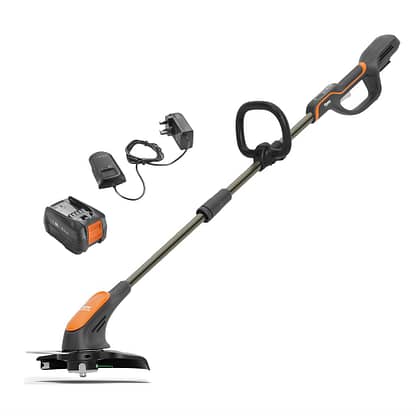 Flymo UnltraTrim 300 18v + 4ah battery & charger